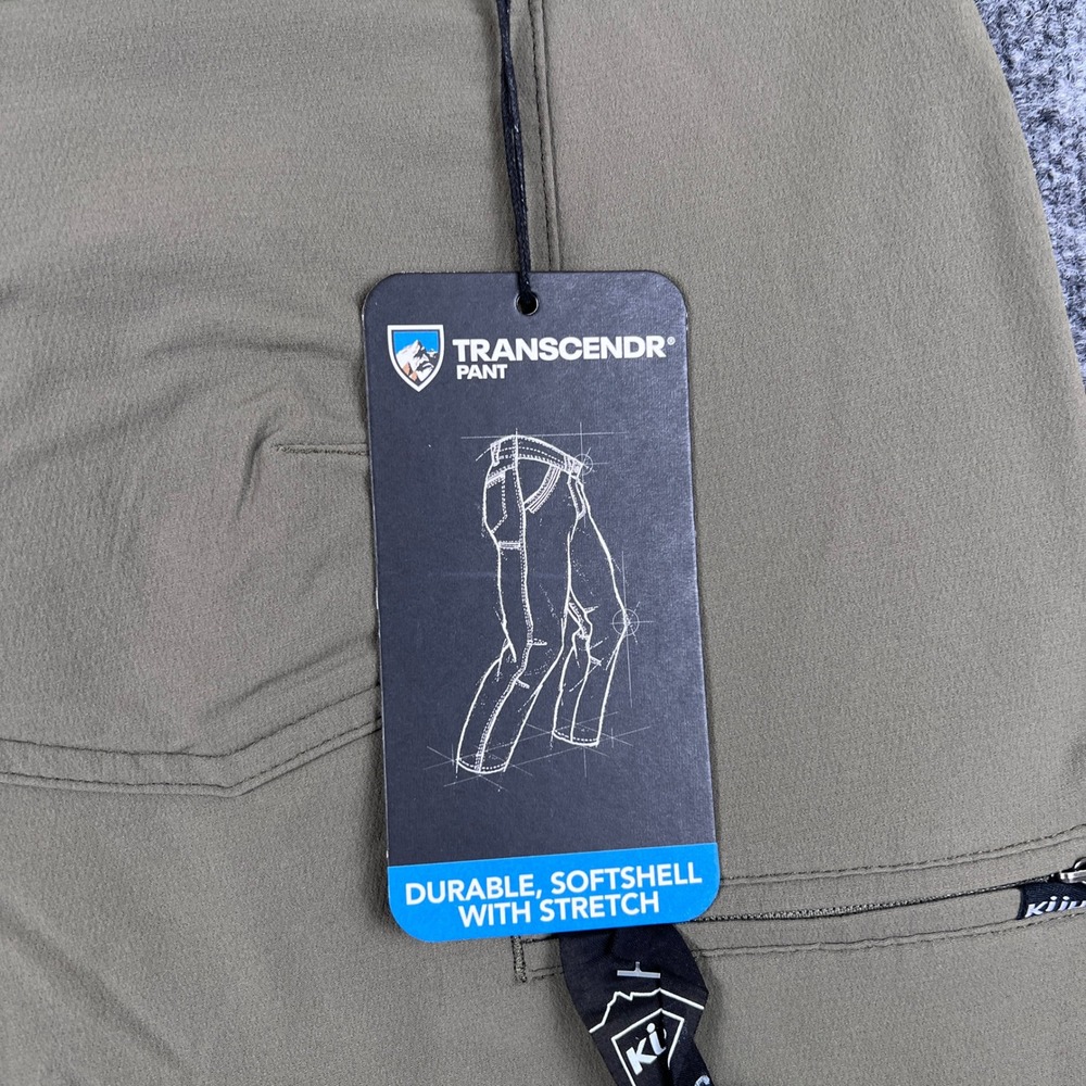 Kuhl Transcendr Pants Mens 42x34 Klassik Fit Softshell Hiking Pants Brown NWT - Picture 4 of 8